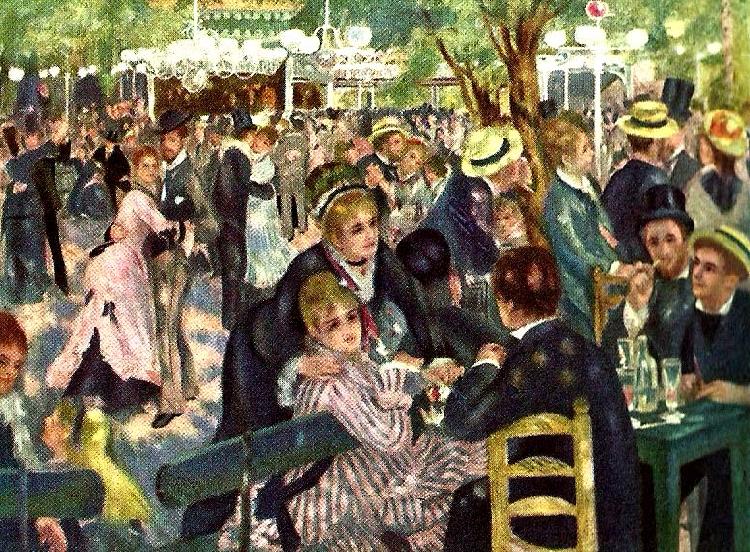Pierre-Auguste Renoir bal pa moulin de la galette oil painting picture